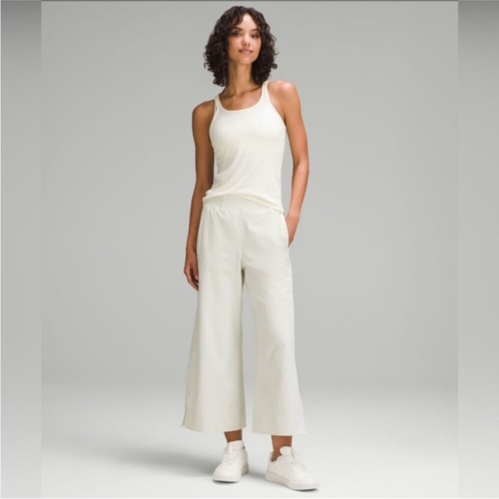 Lululemon Stretch Woven Wide-Leg High-Rise Full Length Pant